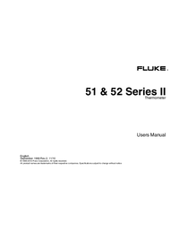 Thumbnail of document Manual - 52 II Dual Probe Digital Thermometer